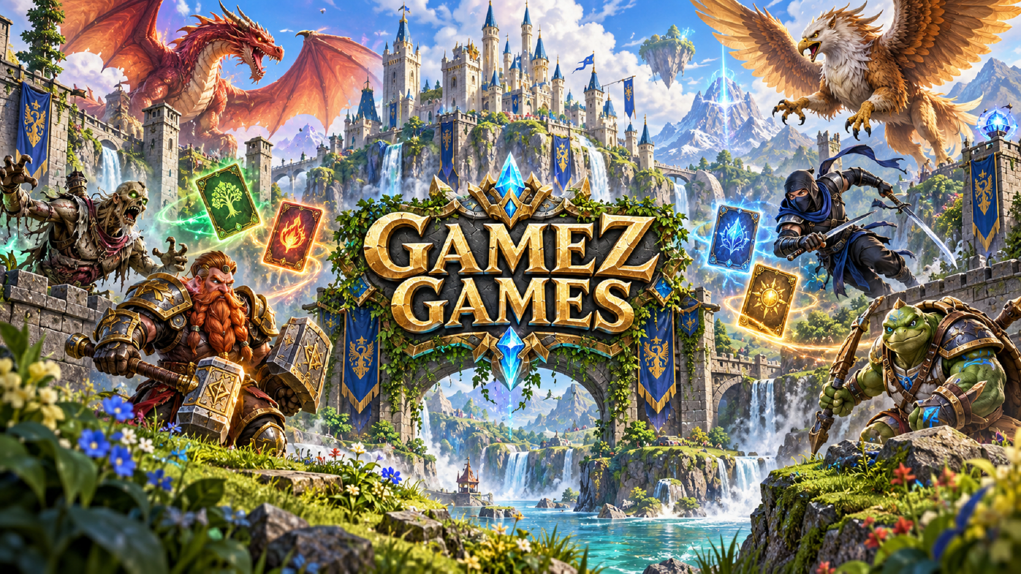 Gamez Games fantasy world
